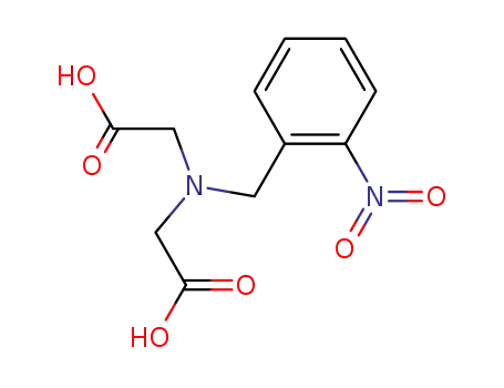 Molecular Structure of 1938-77-8 (Glycine, N-(carboxymethyl)-N-[(2-nitrophenyl)methyl]-)