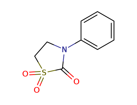 2-Thiazolidinone,3-phenyl-, 1,1-dioxide