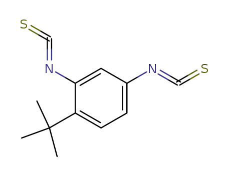 Molecular Structure of 70393-58-7 (Benzene, 1-(1,1-dimethylethyl)-2,4-diisothiocyanato-)