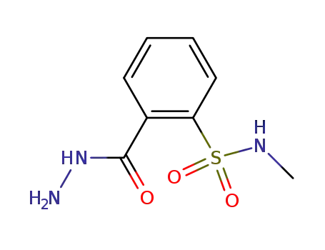 Benzoic acid, 2-[(methylamino)sulfonyl]-, hydrazide