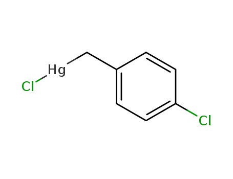 Molecular Structure of 4109-88-0 (Mercury, chloro[(4-chlorophenyl)methyl]-)