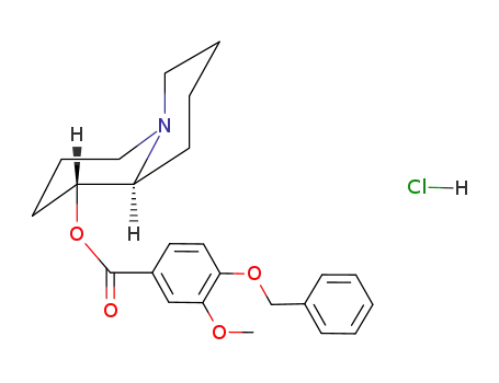 trans-1-(4-Benzyloxy-3-methoxybenzoyloxy)-cis-chinolizidin-Hydrochlorid