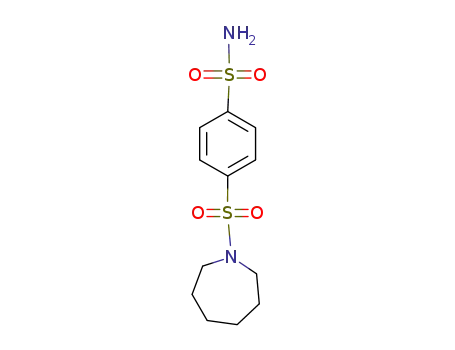 Molecular Structure of 55619-39-1 (Benzenesulfonamide, 4-[(hexahydro-1H-azepin-1-yl)sulfonyl]-)