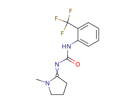 Urea, (1-methyl-2-pyrrolidinylidene)[2-(trifluoromethyl)phenyl]-