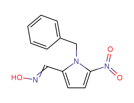 1-Benzyl-5-nitro-pyrrol-2-carbaldehyd-oxim