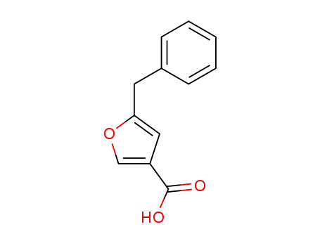 Molecular Structure of 24313-22-2 (5-benzylfuran-3-carboxylic acid)