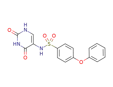 Benzenesulfonamide,
4-phenoxy-N-(1,2,3,4-tetrahydro-2,4-dioxo-5-pyrimidinyl)-