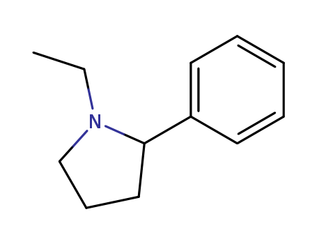Pyrrolidine, 1-ethyl-2-phenyl-