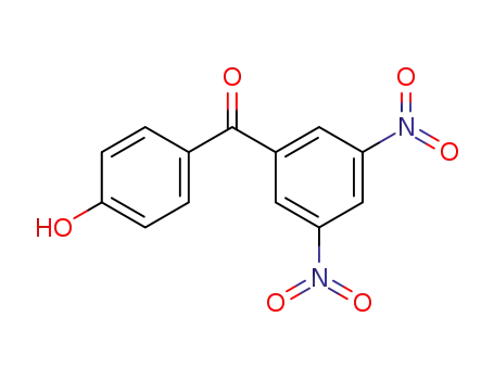 Molecular Structure of 51339-44-7 (Methanone, (3,5-dinitrophenyl)(4-hydroxyphenyl)-)