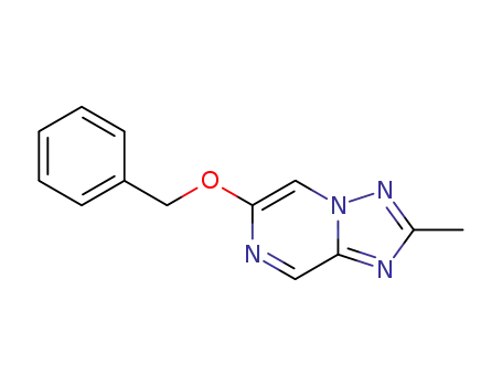 6-benzyloxy-2-methyl-[1,2,4]triazolo[1,5-<i>a</i>]pyrazine