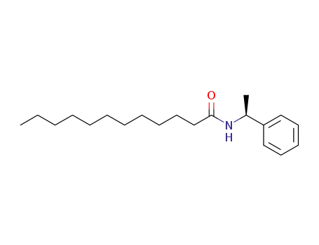 Molecular Structure of 61761-44-2 (Dodecanamide, N-(1-phenylethyl)-, (S)-)