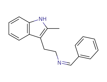 3-(β-Benzylidenamino-ethyl)-2-methyl-indol