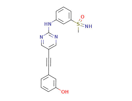 Phenol, 3-[2-[2-[[3-(S-methylsulfonimidoyl)phenyl]amino]-5-pyrimidinyl]ethynyl]-