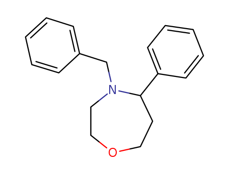 4-benzyl-5-phenyl-1,4-oxazepane