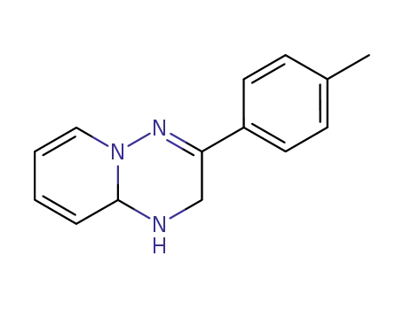 Molecular Structure of 62154-45-4 (2H-Pyrido[1,2-b][1,2,4]triazine, 3-(4-methylphenyl)-)