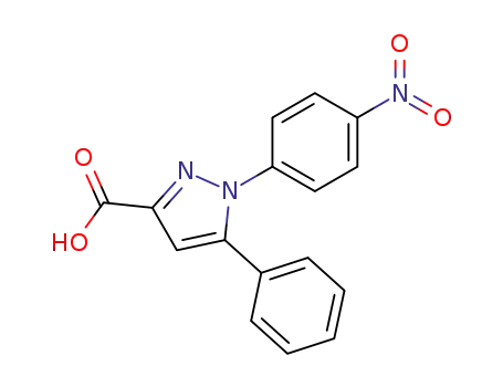 1-(4-Nitrophenyl)-5-phenyl-1H-pyrazole-3-carboxylic acid