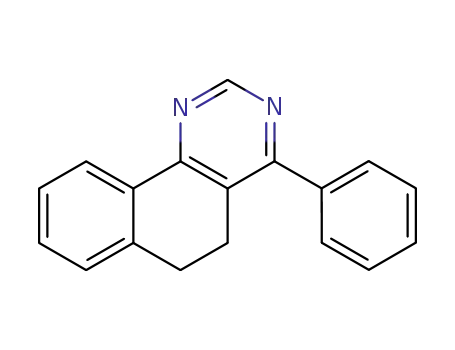Molecular Structure of 3977-43-3 (Benzo[h]quinazoline, 5,6-dihydro-4-phenyl-)