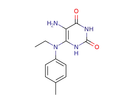 5-Amino-6-[ethyl(4-methylphenyl)amino]pyrimidine-2,4(1H,3H)-dione