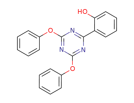Molecular Structure of 52752-83-7 (Phenol, 2-(4,6-diphenoxy-1,3,5-triazin-2-yl)-)