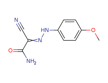 Acetamide, 2-cyano-2-[(4-methoxyphenyl)hydrazono]-