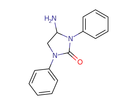 Molecular Structure of 63153-79-7 (2-Imidazolidinone, 4-amino-1,3-diphenyl-)