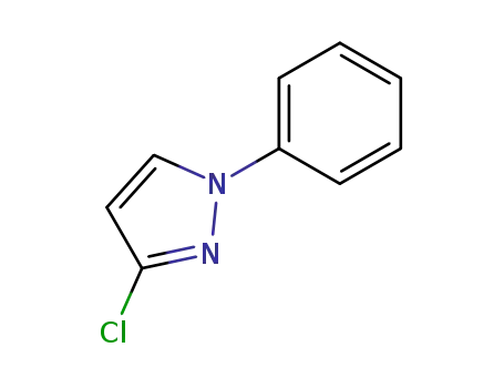 Molecular Structure of 1128-55-8 (3-Chloro-1-phenyl-1H-pyrazole)