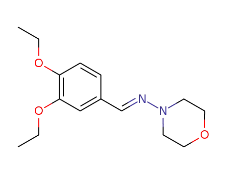 (3,4-diethoxy-benzylidene)-morpholino-amine