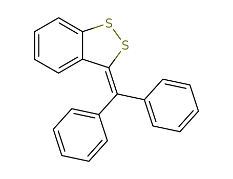 3H-1,2-Benzodithiole, 3-(diphenylmethylene)-