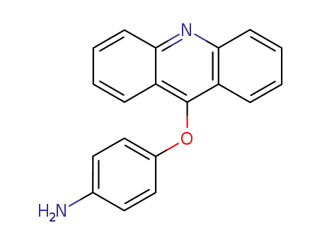 Molecular Structure of 2148-15-4 (Benzenamine, 4-(9-acridinyloxy)-)