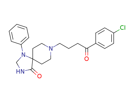 1,3,8-Triazaspiro[4.5]decan-4-one, 8-[4-(4-chlorophenyl)-4-oxobutyl]-1-phenyl-