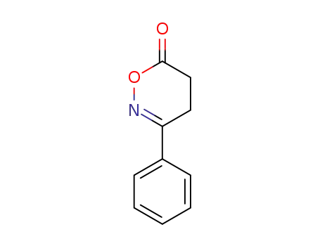 Molecular Structure of 4611-59-0 (6H-1,2-Oxazin-6-one, 4,5-dihydro-3-phenyl-)