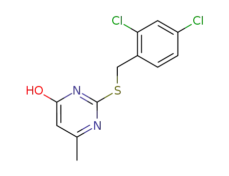 2-[(2,4-디클로로벤질)술파닐]-6-메틸-4-피리미디놀