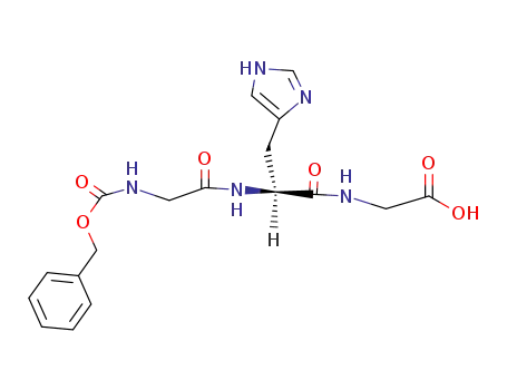 <i>N</i>-benzyloxycarbonyl-glycyl->-histidyl->-glycine