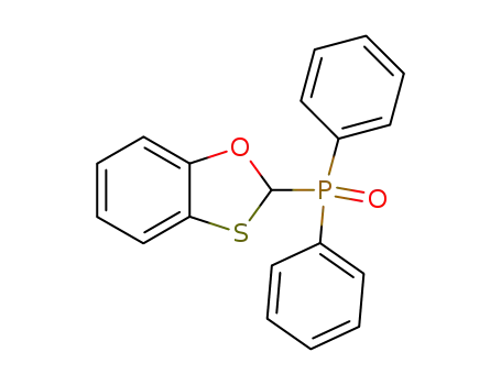 Molecular Structure of 64736-43-2 (Phosphine oxide, 1,3-benzoxathiol-2-yldiphenyl-)