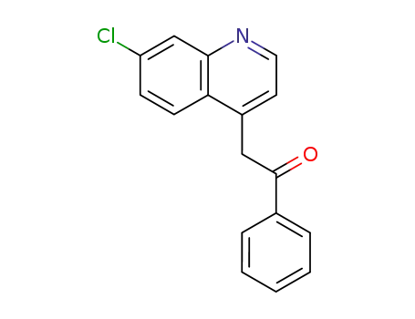 Ethanone, 2-(7-chloro-4-quinolinyl)-1-phenyl-