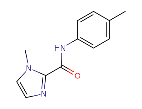 Molecular Structure of 63678-21-7 (1H-Imidazole-2-carboxamide, 1-methyl-N-(4-methylphenyl)-)