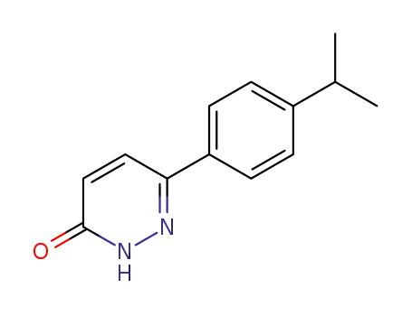 Molecular Structure of 58897-60-2 (6-(4-ISOPROPYLPHENYL)-3(2H)-PYRIDAZINONE)