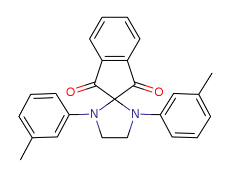 Molecular Structure of 57892-22-5 (Spiro[imidazolidine-2,2'-[2H]indene]-1',3'-dione,
1,3-bis(3-methylphenyl)-)
