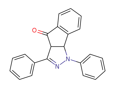 1,3-Diphenyl-3a,8b-dihydroindeno[1,2-c]pyrazol-4(1H)-one
