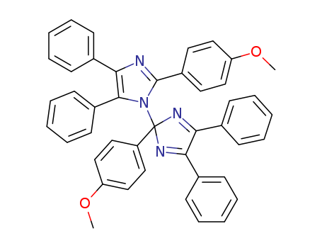 1H-Imidazole, 2-(4-methoxyphenyl)-1-[2-(4-methoxyphenyl)-4,5-diphenyl-2H-imidazol- 2-yl]-4,5-diphenyl-