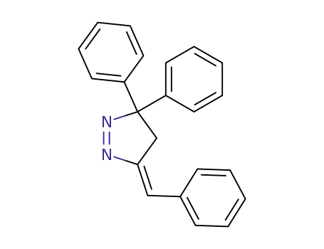 Molecular Structure of 25201-65-4 (5-benzylidene-3,3-diphenyl-4,5-dihydro-3H-pyrazole)