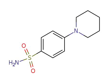 Molecular Structure of 10338-60-0 (4-PIPERIDIN-1-YL-BENZENESULFONAMIDE)