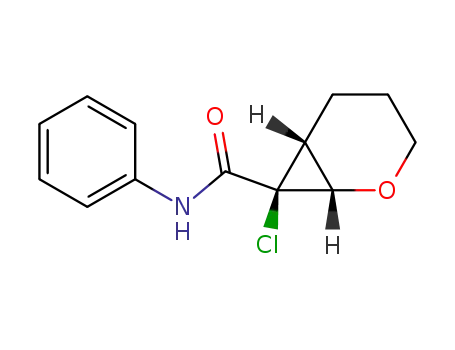 Molecular Structure of 27025-00-9 (7-chloro-N-phenyl-2-oxabicyclo[4.1.0]heptane-7-carboxamide)