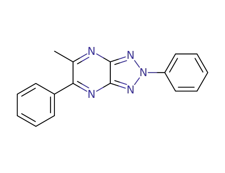 Molecular Structure of 64163-35-5 (2H-1,2,3-Triazolo[4,5-b]pyrazine, 5-methyl-2,6-diphenyl-)