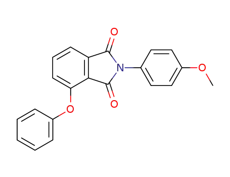 Molecular Structure of 63197-19-3 (1H-Isoindole-1,3(2H)-dione, 2-(4-methoxyphenyl)-4-phenoxy-)