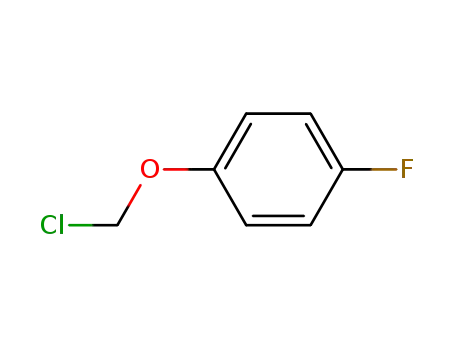 Benzene, 1-(chloromethoxy)-4-fluoro-