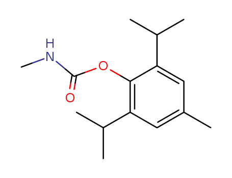 Phenol, 4-methyl-2,6-bis(1-methylethyl)-, methylcarbamate