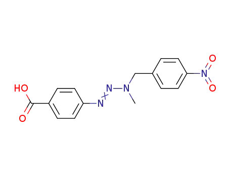 p-[3-メチル-3-(p-ニトロベンジル)-1-トリアゼノ]安息香酸