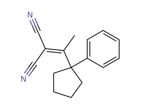 Propanedinitrile, [1-(1-phenylcyclopentyl)ethylidene]-