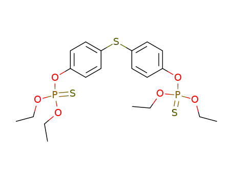 Molecular Structure of 1177-72-6 (Phosphorothioic acid,O,O'-(thiodi-p-phenylene) O,O,O',O'-tetraethyl ester (8CI))